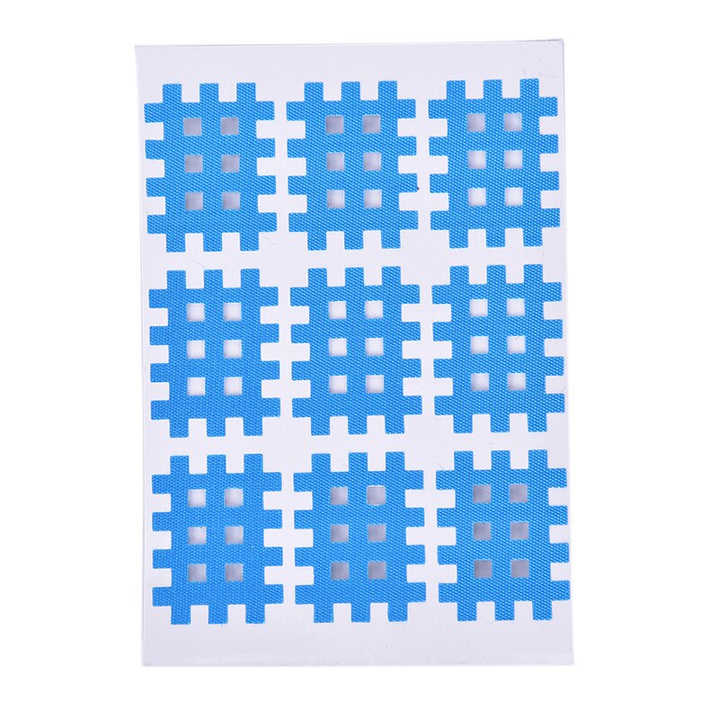 20 blatt/Box Sport Muskel Band Elastische Kreuz Band Atmungs Spiral Kreuz Kinesiologie Band Physikalische Therapie Kreuz Bänder Sport: 9-LB