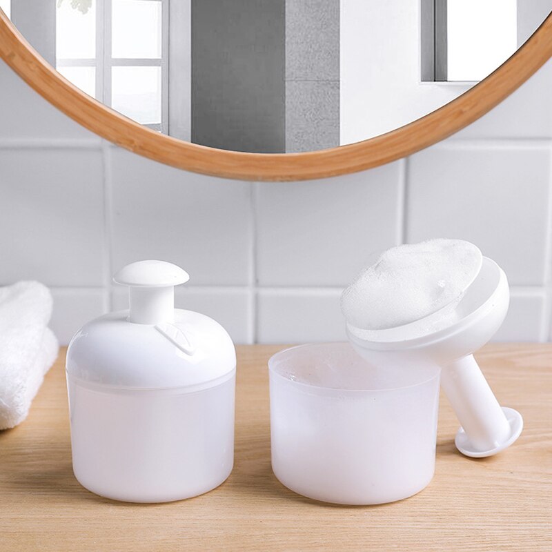 Portable Facial Cleanser Bubbler Foam Maker Foaming Cup Foaming Bottle for Home Trip Use MPwell