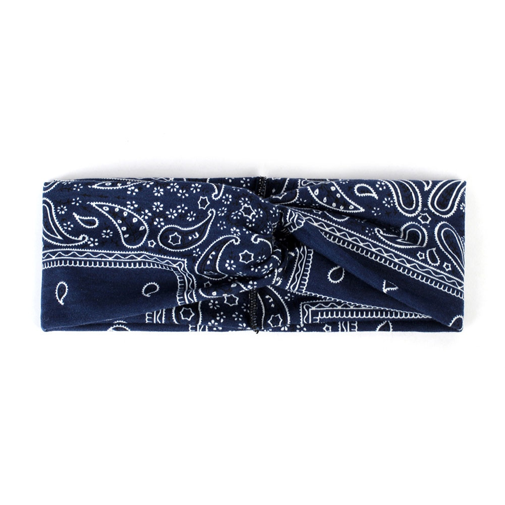 boho Handmade Women Twist Headbands Hair Accessories Acrylic Bandana Scarf Square Female hair band Rock Cool Girls Turban