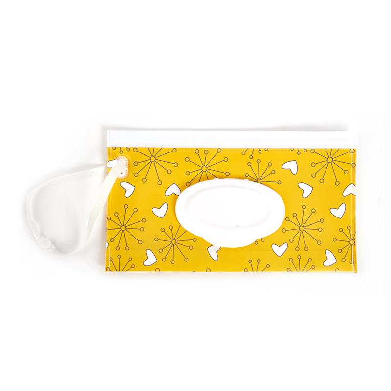 Eva Baby Nat Vegen Pouch Snap-Band Navulbare Natte Doekjes Tas Veeg Houder Case Outdoor Draagbare Herbruikbare Nuttig Tissue doos
