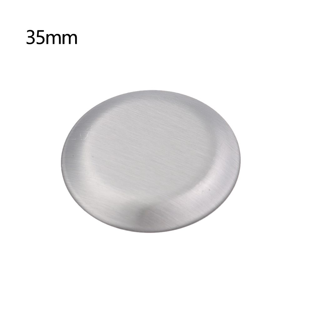 1pc rustfritt stål anti-lekkasje vannstopper kran hull deksel vask plugg kran dekorative deksler bad kjøkken tilbehør: 35mm