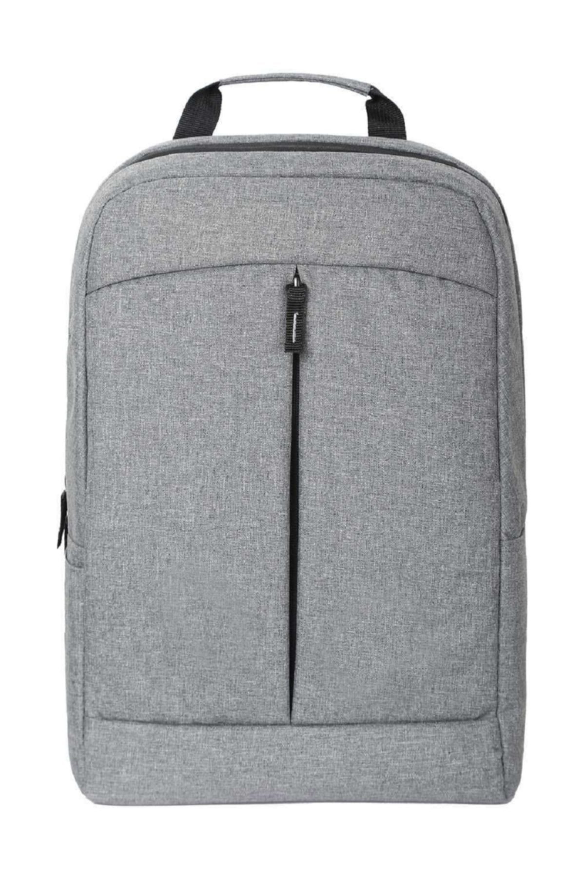 Gray Notebook Laptop Backpack