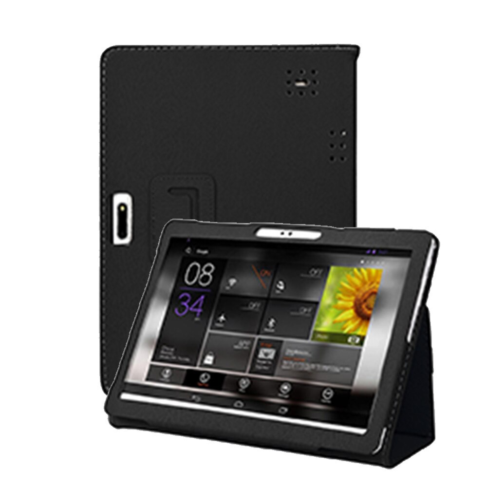 Universele Folio Leren Stand Cover Case Voor 10 10.1 Inch Android Tablet Pc Tabletten & E-Books Case: A1