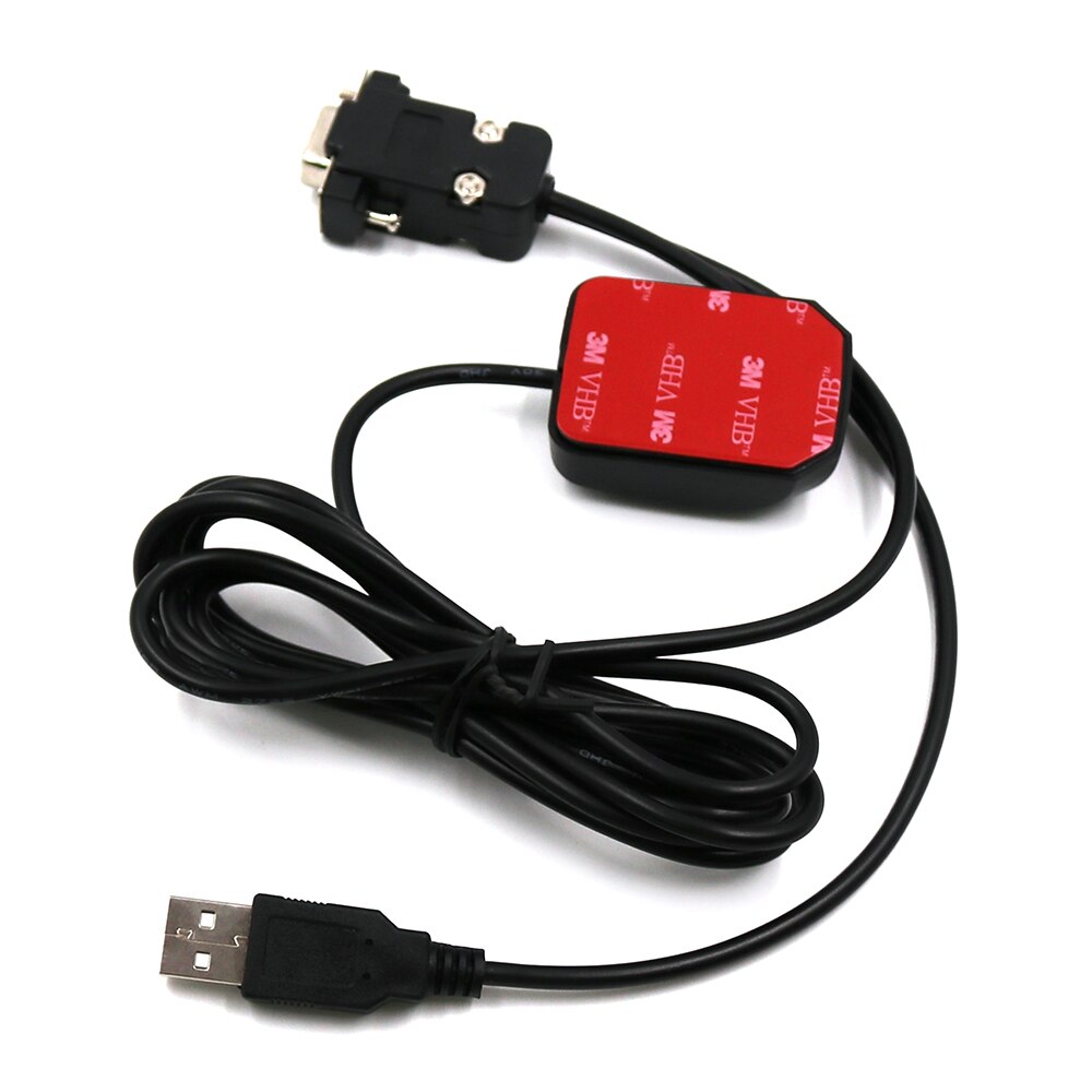 DB9 female + USB male connector RS-232 GNSS receiver Dual GPS+GLONASS receiver, 9600,NMEA,4M FLASH,BN-81DU