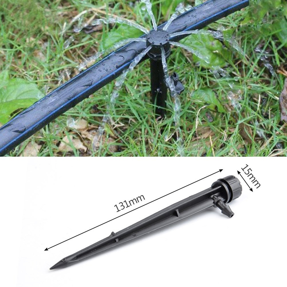 20Stck Mikro Bubbler Tropf Bewässerung Einstellbare Strahler Einatz Wasser Tropf Ackerland Bewässerung verbinden zu 4/7mm Schlauch es039