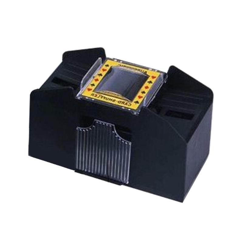 Poker automatisk blandningsmaskin elektronisk kortblandare batteridriven kort  d0lb: 4