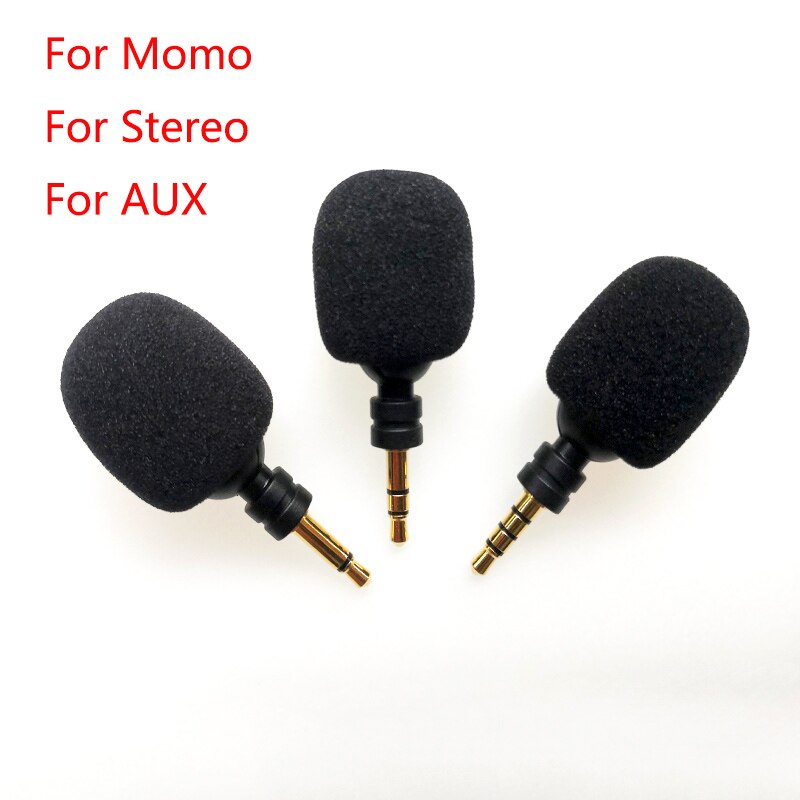 Mini micrófono flexible y flexible, Mono/estéreo/4 Pole, 3,5mm