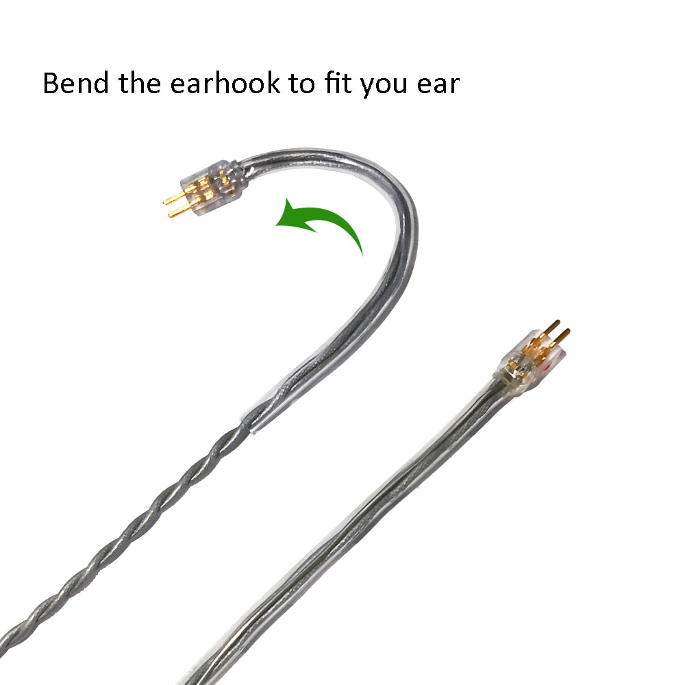 In-ear monitor øretelefon kabel ledning 1964 w4r um3x es3 es5 kabel 2 pins kontakt original plasticsone kabel