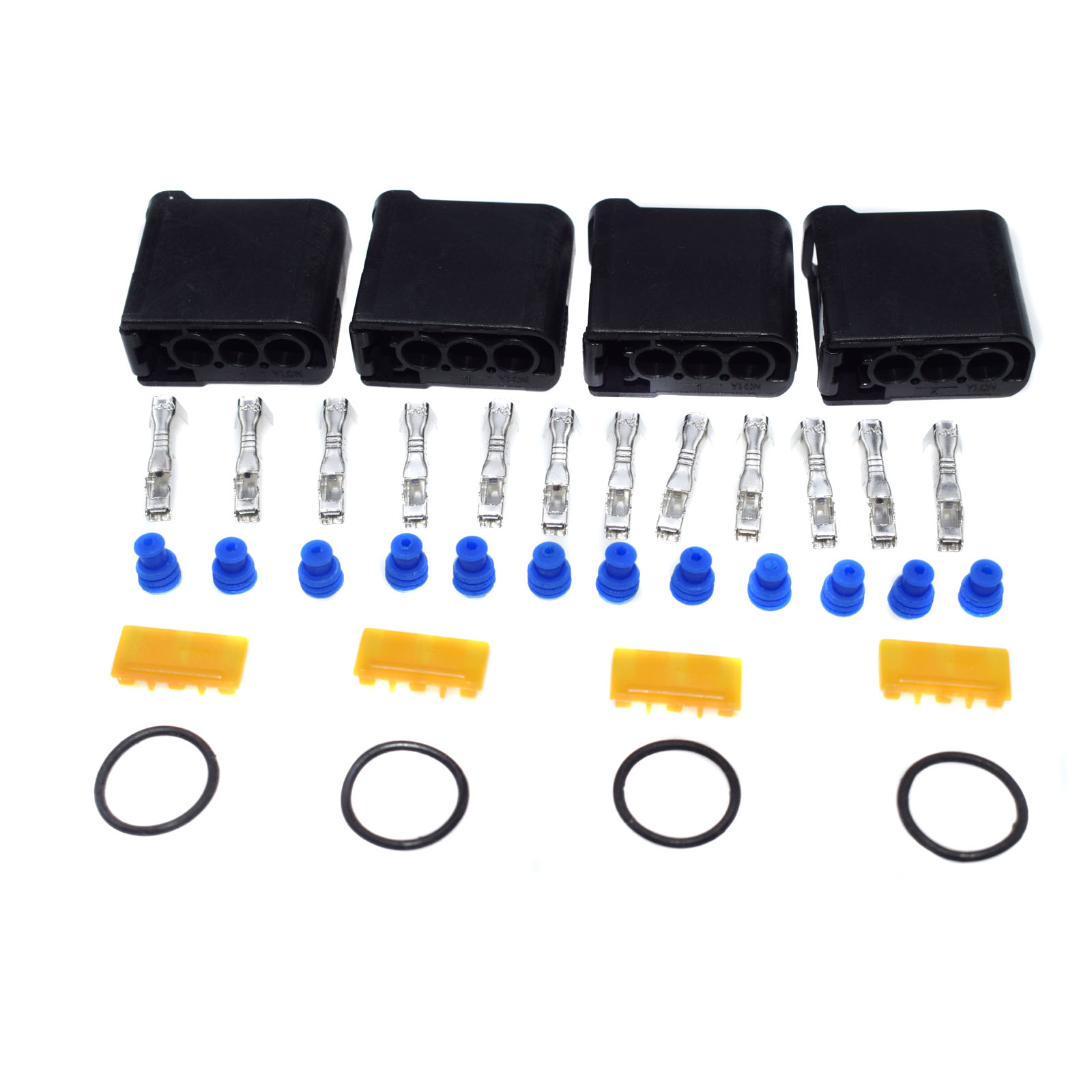 SMILING WAY# Ignition Coil Connector Harness Terminal Plug Seals Kit For Subaru Impreza WRX STi EJ20 EJ25 EZ30 2002: 4 kit