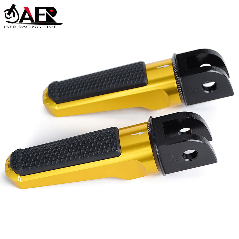 Piede Del motociclo di trasporto Pioli Anteriore Cavaliere Pedale per SUZUKI B-re DL250 V-STROM GSR 600 750 GSXR GSX-S 600 750 1000 SV650 SV650X