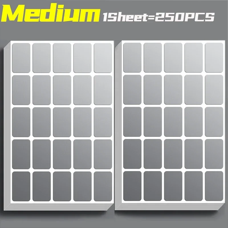 Waterproof Label Stickers Kitchen Spice Bottle Jars Classification Labels Home Office Self-adhesive Storage Stickers: XL / Blue