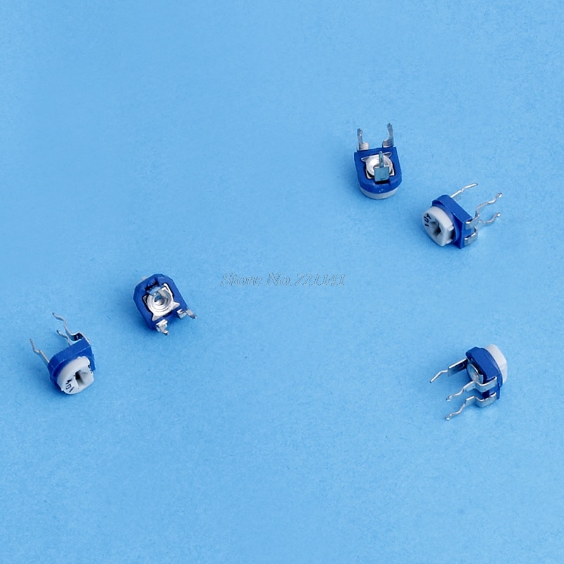 65 Pcs Variable Resistor Potentiometer Assortment Kit 13-value