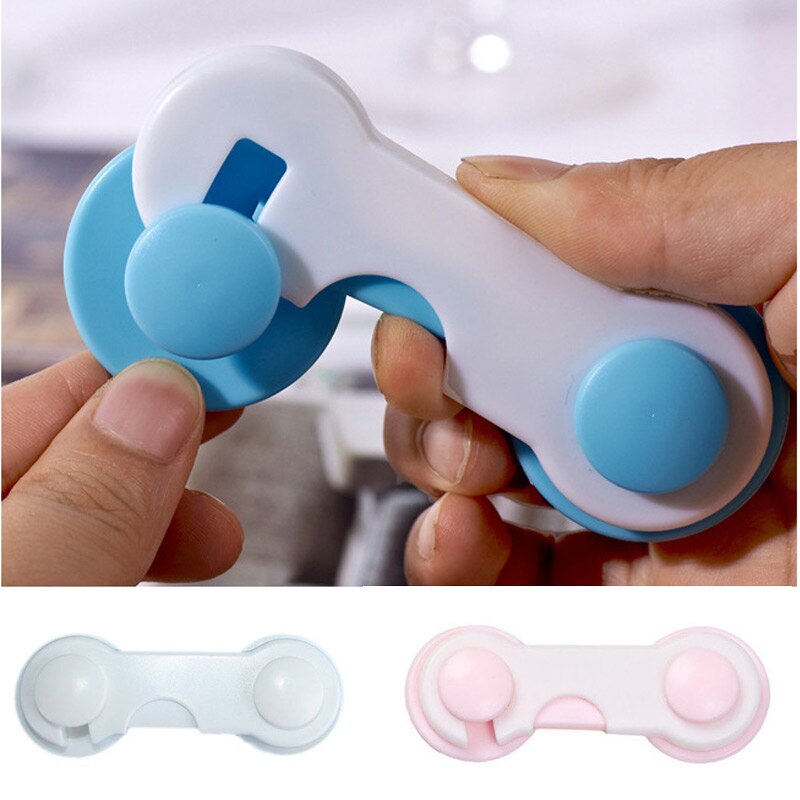 5 pcs Baby Drawer Lock Children Security Protection Cabinet Locks Straps Toddler Child Safety Equipment Lock Refrigerator Closet