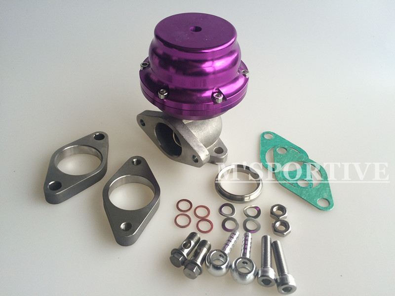 Wastegate 38mm Sport Genuine F38 38mm Wastegate 24 PSI - SILVER/ Purple