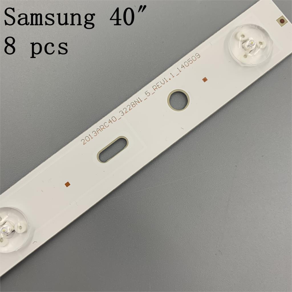 428mm LED Backlight Lamp strip 5leds For Samsung 40 inch TV 40-LB-M520 40VLE4421BF 2013ARC40 40VLE6520BL 2013HI400 LED40K30JD