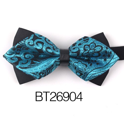 Spidse mænd butterfly klassisk butterfly til mænd business bryllup voksen butterfly jakkesæt sommerfugle jakkesæt kravatter jacquard vævede butterfly: Bt26904