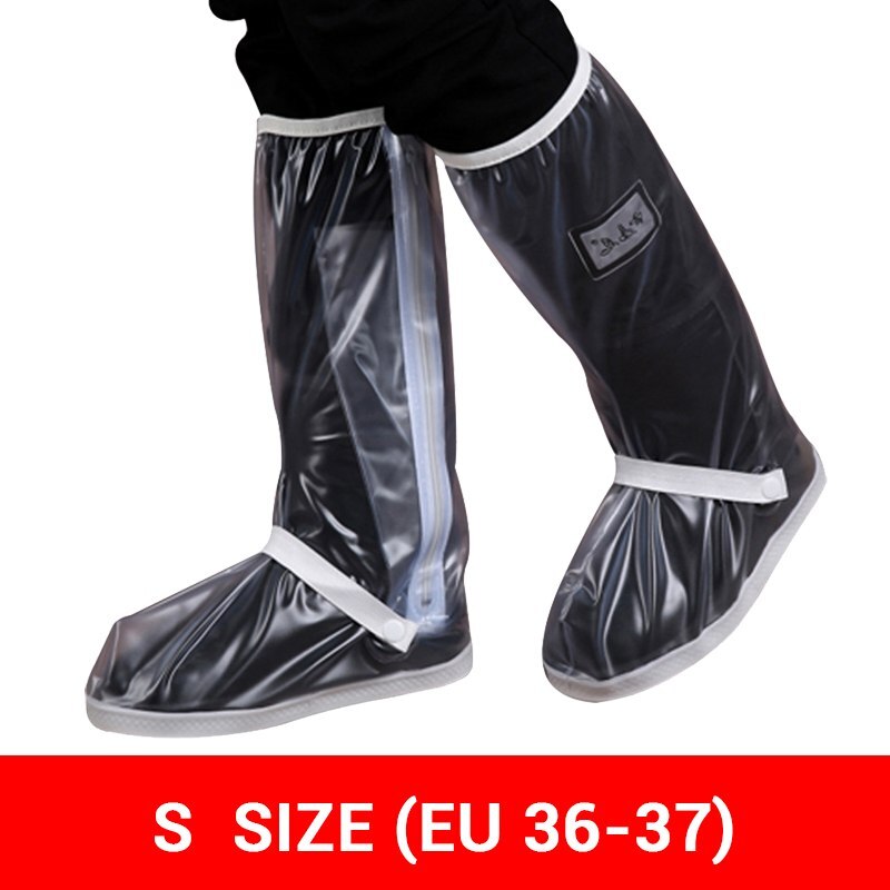 Motor regenschoenen hoezen waterdichte fiets motorfiets antislip motorlaarzen overschoenen regenbestendige laarzen herbruikbaar: U -215- s