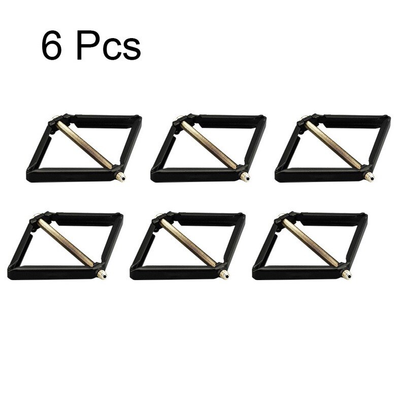 Wall-mounted Switch Box 86 Type Cassette Bottom Box Repairer Switch Socket bottom Box repair Rescue Universal Pole Line Boxes: 6pcs