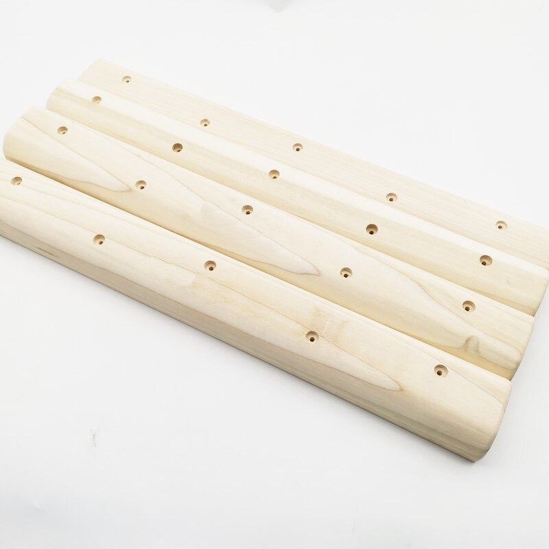 Indoor Climbing Wall Portable Climbing Hangboard Wooden hanging hangboard