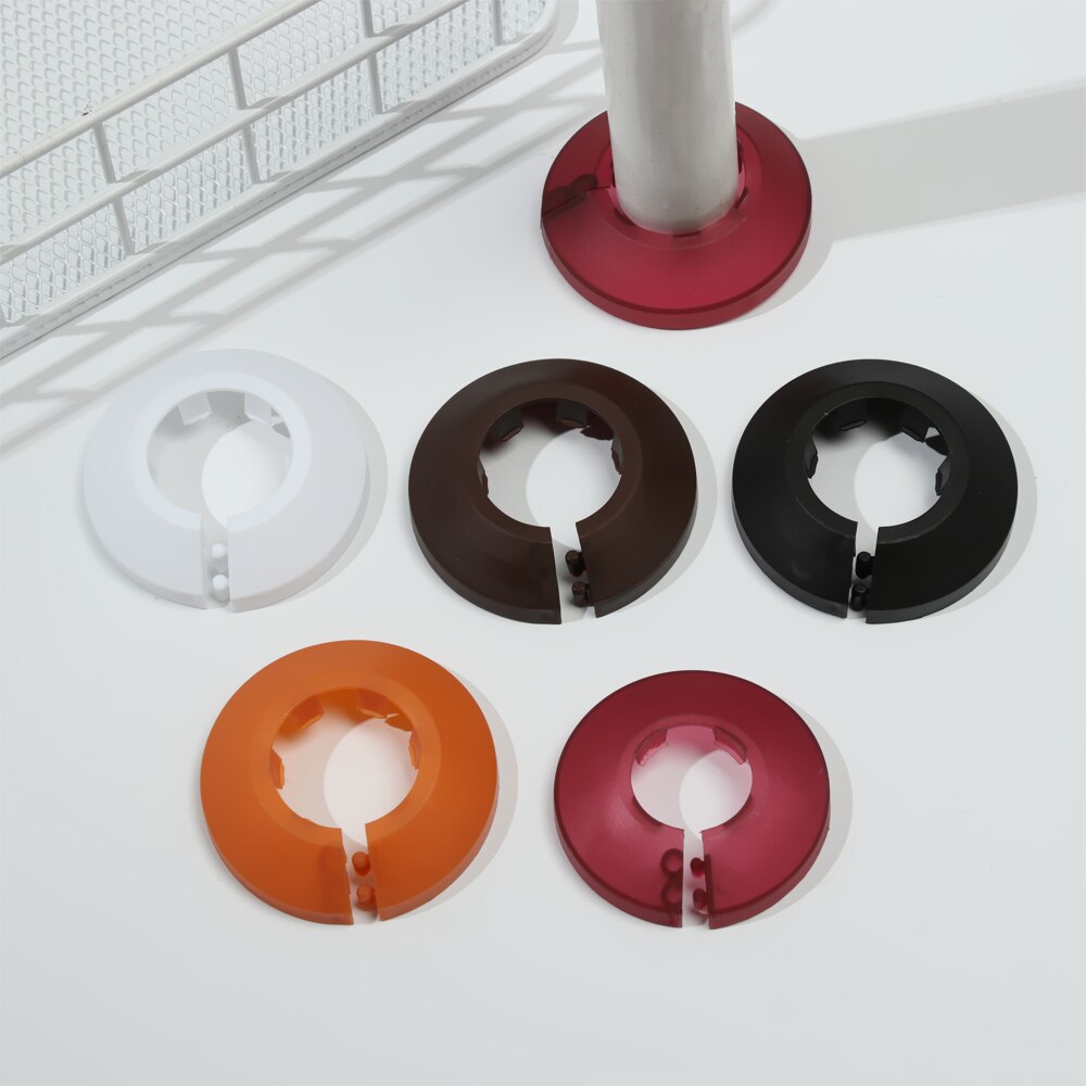 1PC Universal Multicolor Rohr Dekorative Abdeckung Winkel Ventil Heizkörper Rohr Abdeckungen Plumb-Pak Rohr Für Wand Kanäle Wasserhahn zubehör