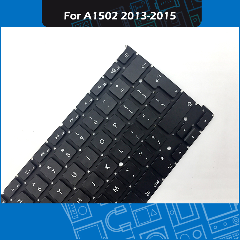 Laptop Keyboard + Backlight + Screws + Tool For Macbook Pro 13" A1502 UK Keyboard Replacement