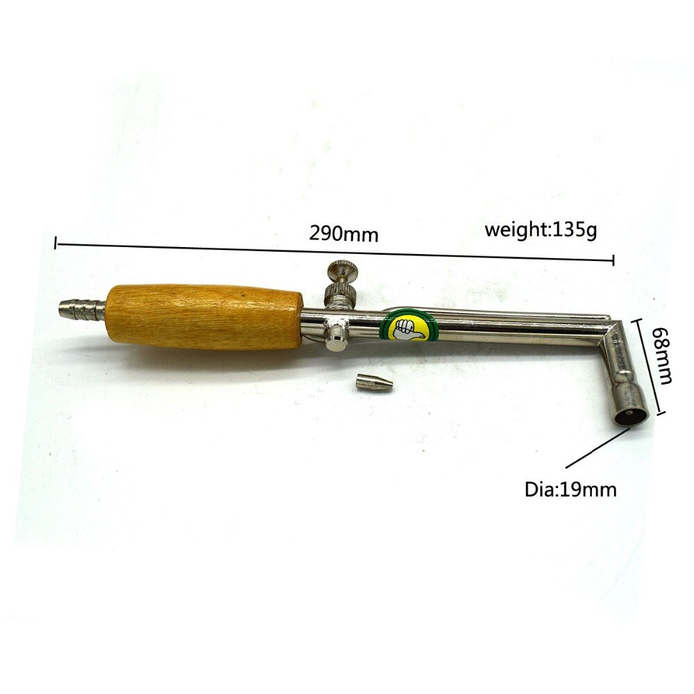 Soplete de joyería ajustable, soplete de llama de Gas para soldadura de joyería