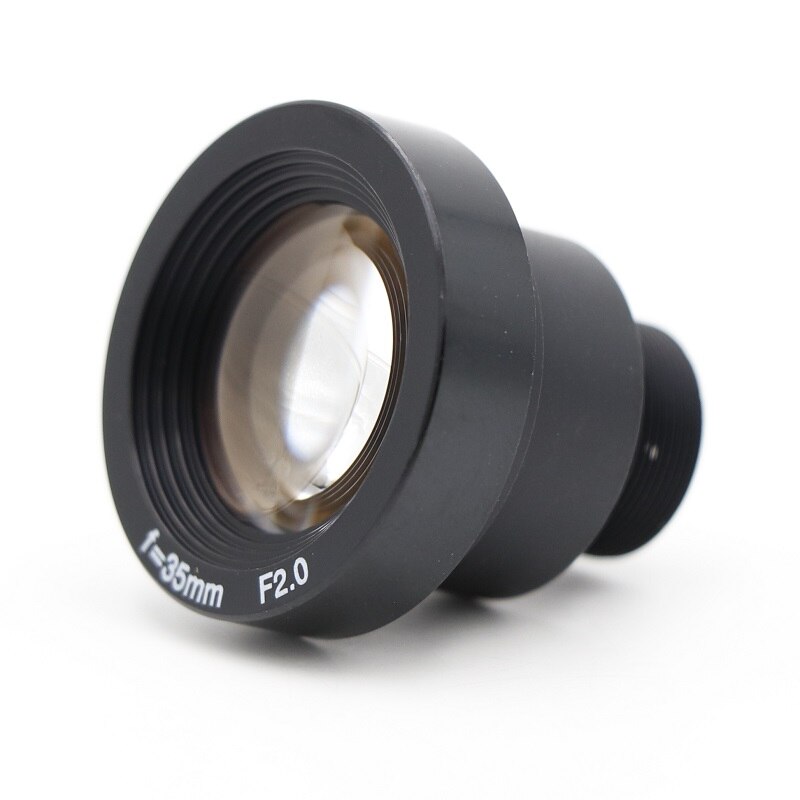 35mm Kameraobjektiv - 2.0MP - M12-fäste - Infrarött mörkerseende - Manuell Fokus