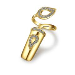 Anillo de plata de circón ajustable para mujer, joyería fina, 8 modelos: 7