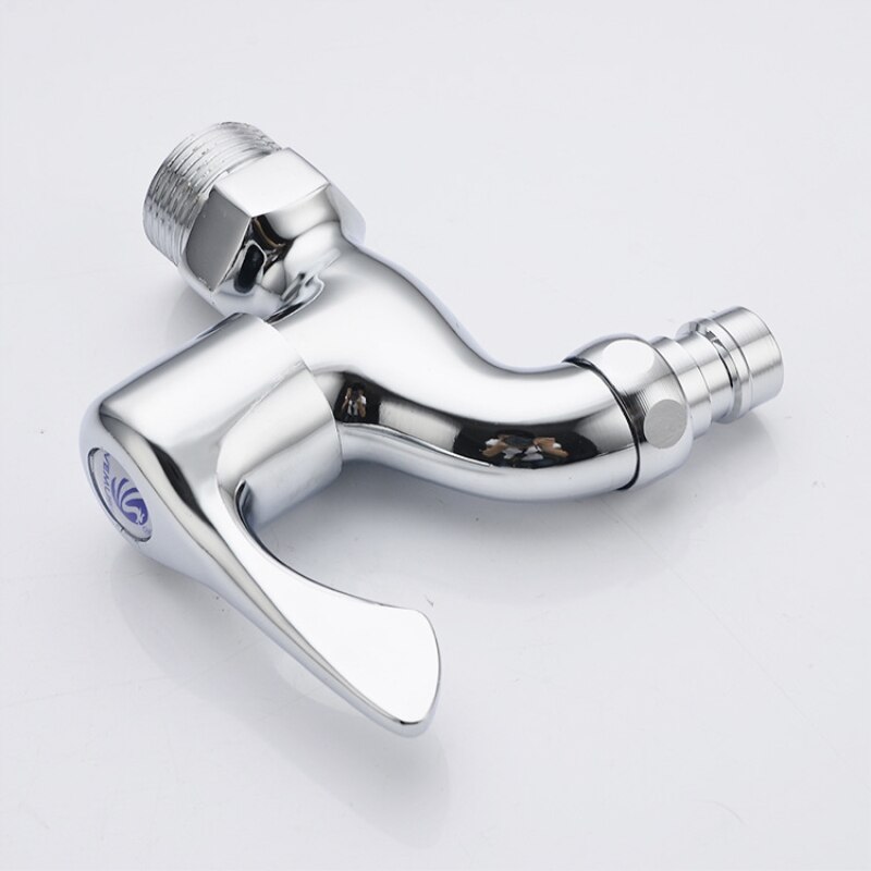 3/4' Washing Machine Faucet Mop Tub Tap Outdoor Wall Mounted Tap For Cold Water Tap Brass/Zinc