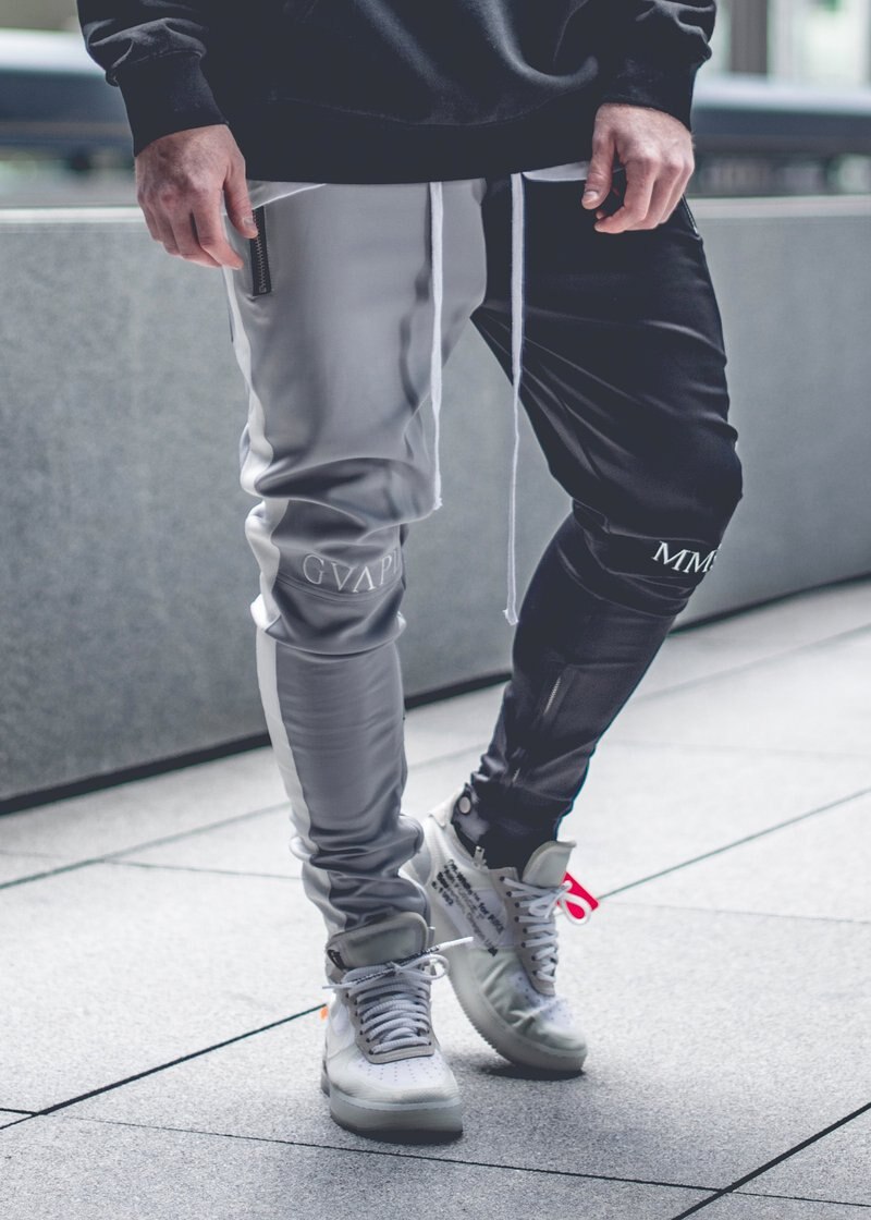 Joggingbyxor herr träningsbyxor casual manlig byxa hip hop man tighta byxor streetwear byxor herr