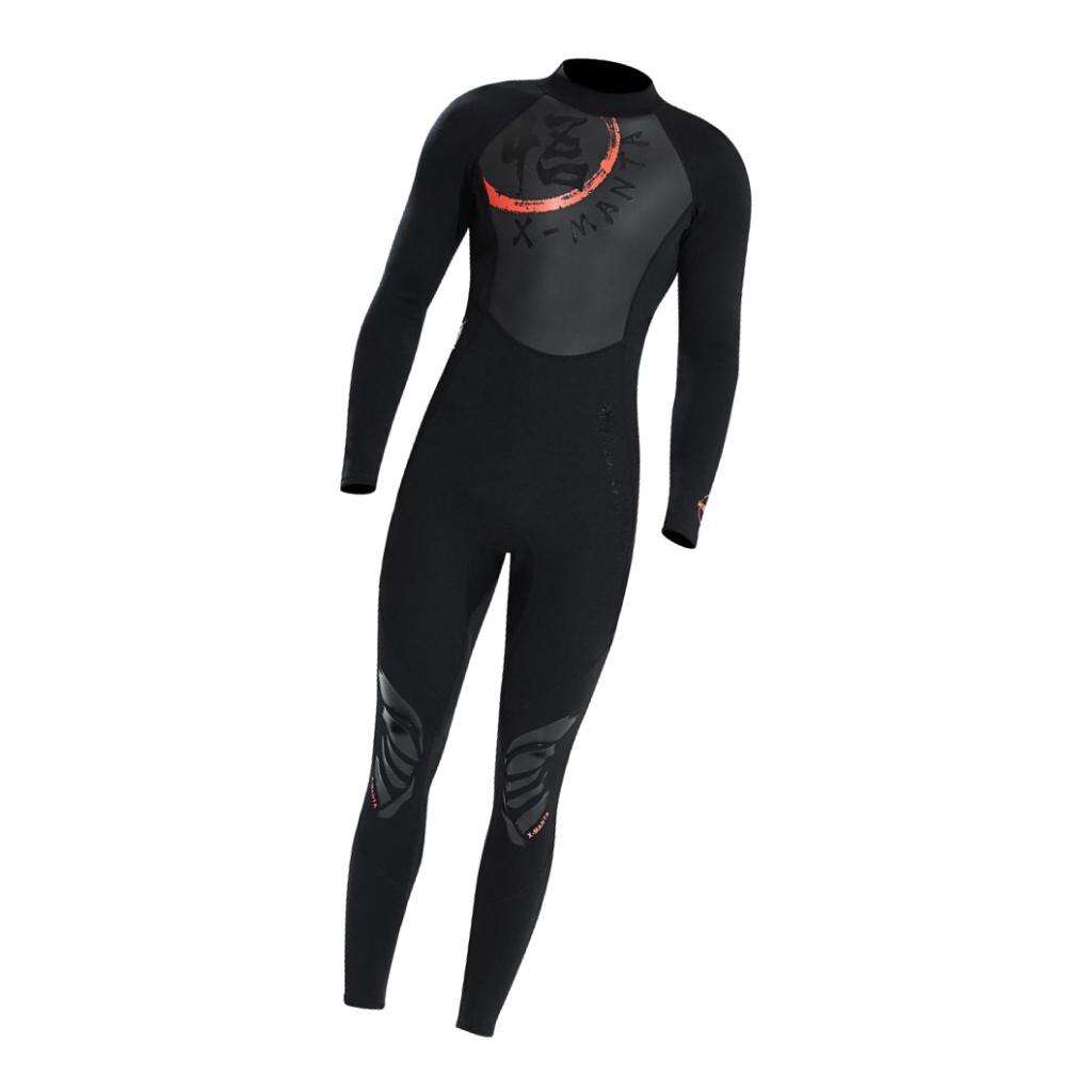 Warm 3mm Neoprene Wetsuit Flexible One Piece for Men Snorkeling Scuba Diving