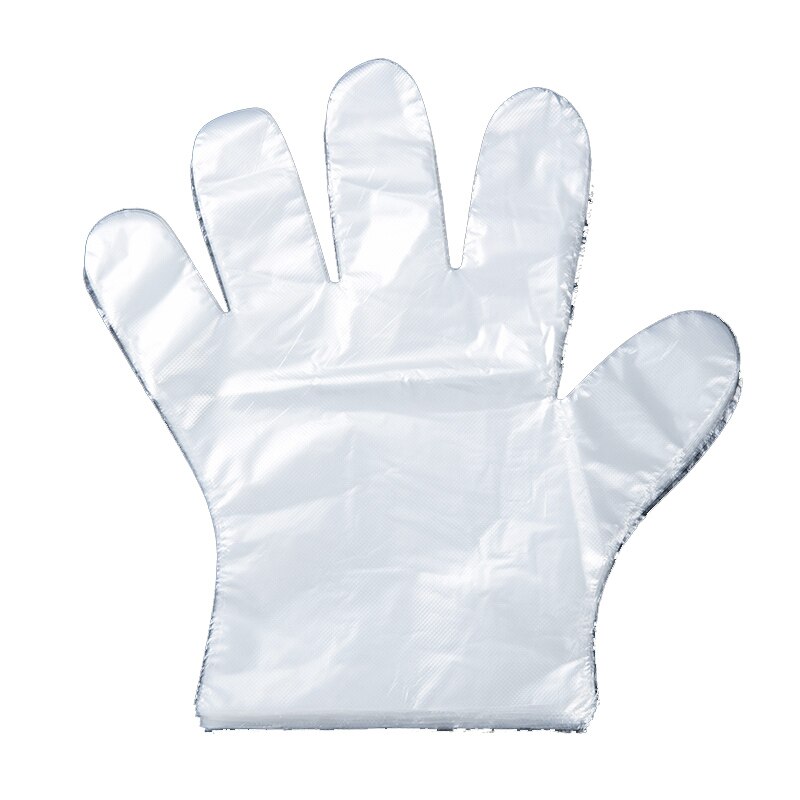 100PCS/Set Food Plastic Gloves Disposable Gloves For Restaurant Kitchen BBQ Eco-Friendly Food Gloves Fruit Vegetable Gloves