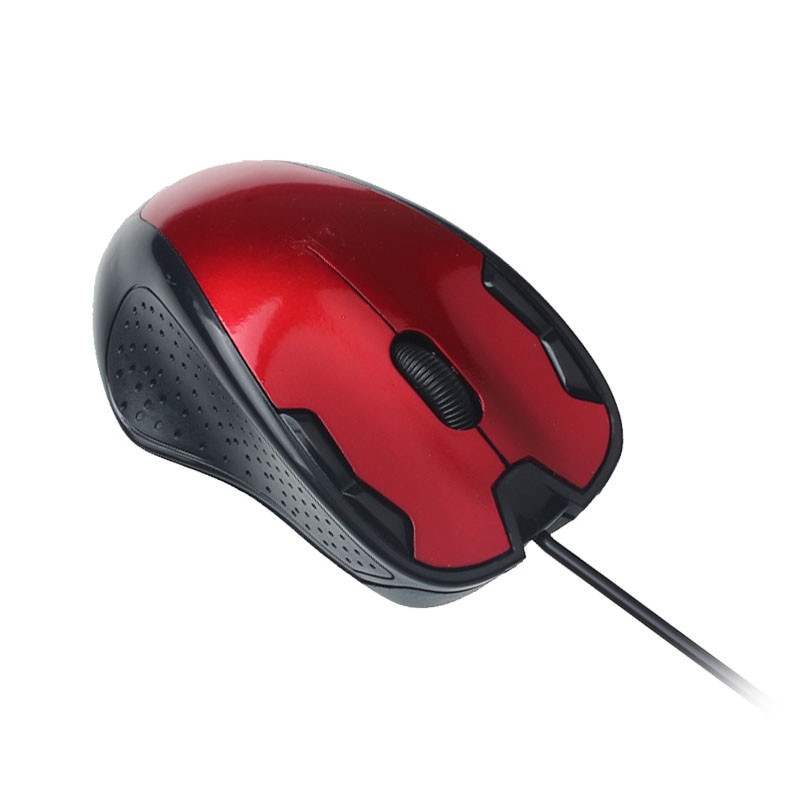 Luxe 1800 Dpi Usb Wired Optical Gaming Muizen Draagbare Ergonomische Computer Stille Pc Gamer Desktop Laptop Accessoires