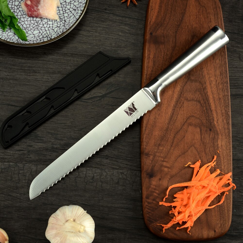 XYj Japanischen Küche Messer einstellen Edelstahl Ultra Scharfe Klinge Kochmesser Bausatz Sushi Sashimi Gemüse Brot Obst Fleisch Messer