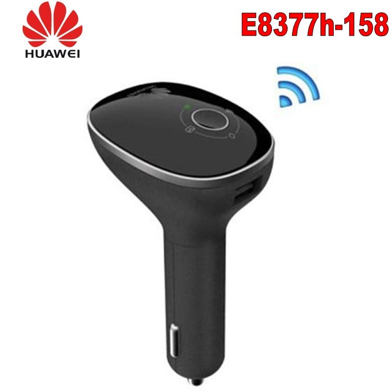 Sbloccato Auto wifi Huawei E8377 E8377h-158 B1 B2 B3 B5 B7 B8 B19 LTE Hotspot 4G LTE Cat5 12V Auto Wifi Router 4G usb modem wifi