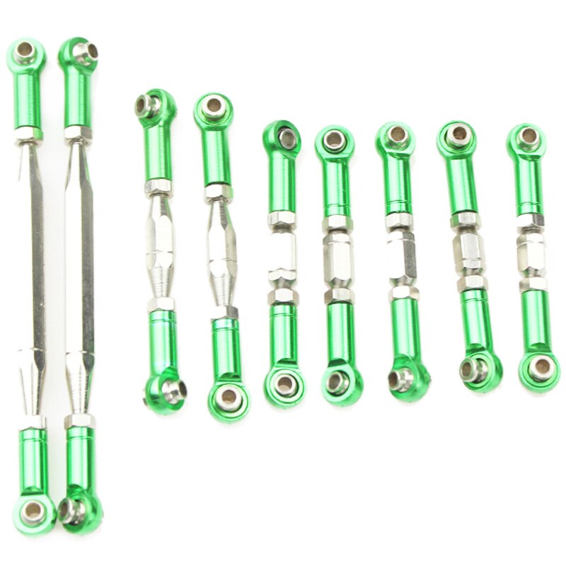 Metal Drive Shaft Universal Transmission Accessories Parts For Fy-01/02/03/04/05 Wltoys 12428 12423 12428 Rc Car Recambios: Green