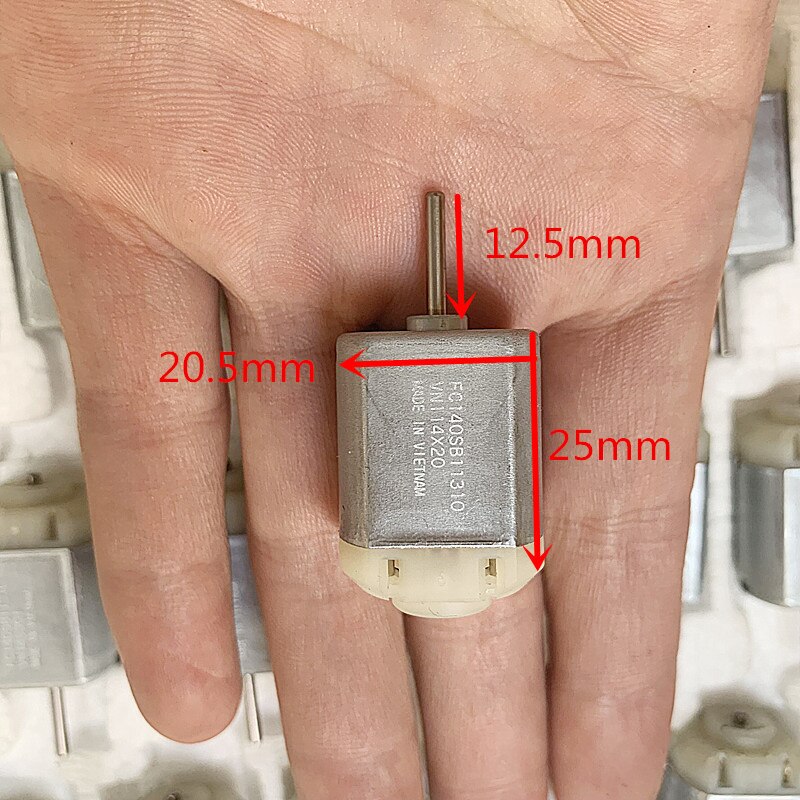 Mabuchi FC-140RE-09510 DC 12V Micro Carbon Brush DC Motor DIY Car