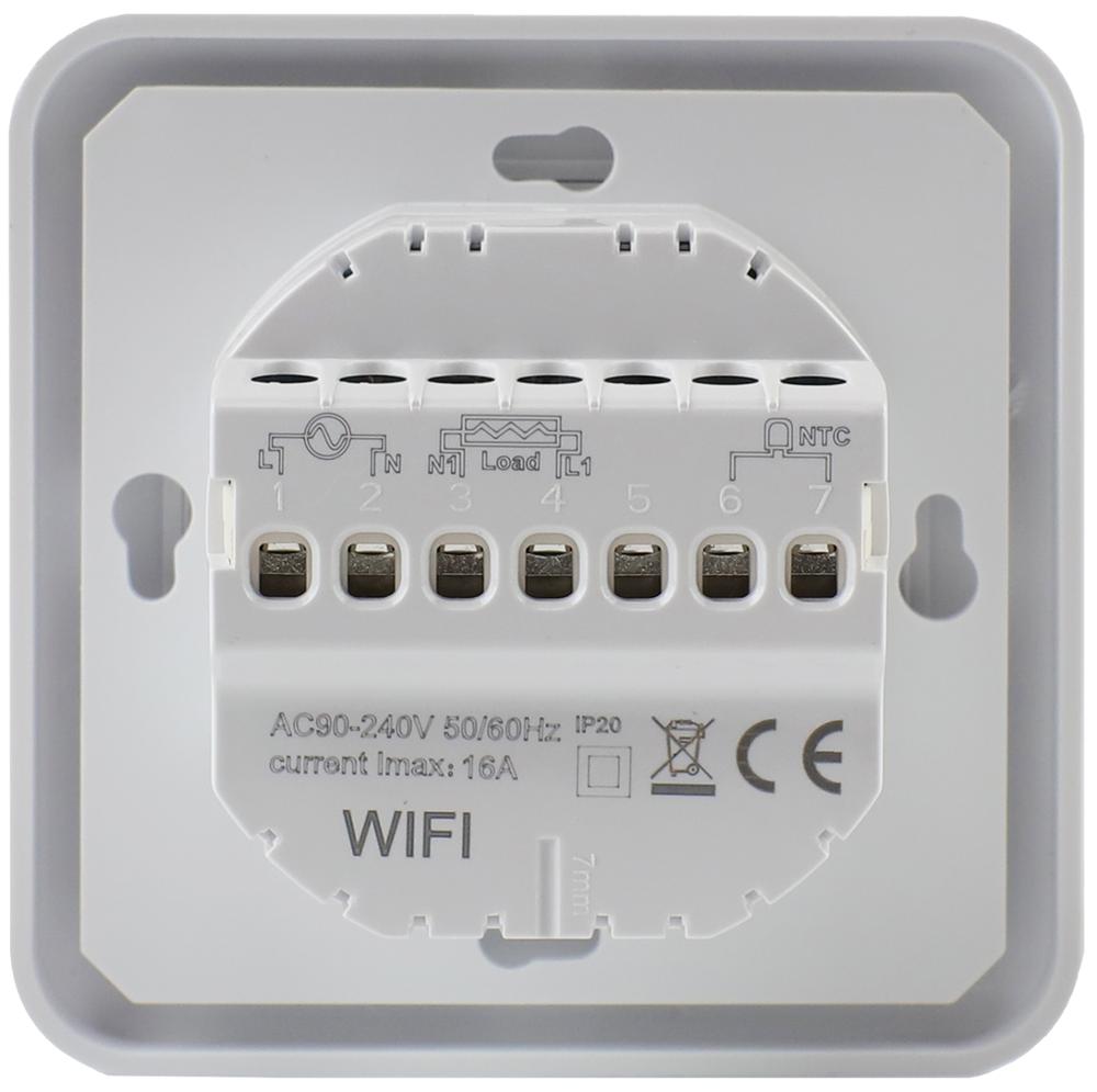 Weekly Programmable Digital Room Floor Heating LCD display Touch Screen Thermostat