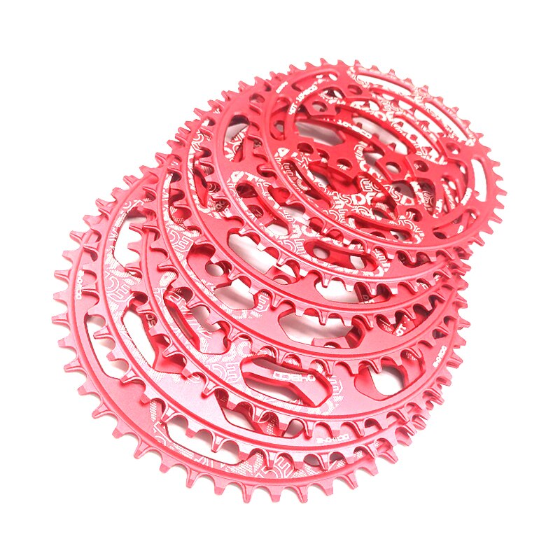 Deckas 104BCD 40T 42T 44T 46T 48T 50T 52T Mountain Fiets Kettingwiel Mtb crankstel Smalle Brede Ronde Kettingblad