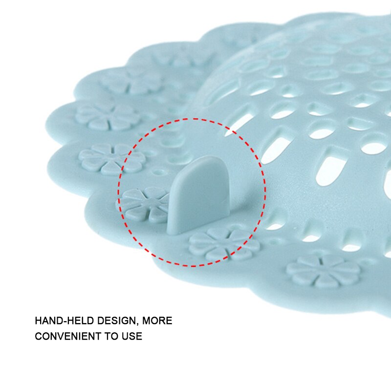 Drain de cheveux receveur Silicone couverture de sol bouchon de cheveux pour protecteurs de douche pour baignoire baignoire égout accessoires de cuisine petits outils