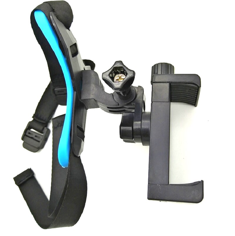 Accesorios para Gopro Hero 87 6 5, adaptador de soporte de montaje fijo en la barbilla delantera del casco de motocicleta para Xiaomi Yi 4K EKEN H9 SJCAM Sj4000