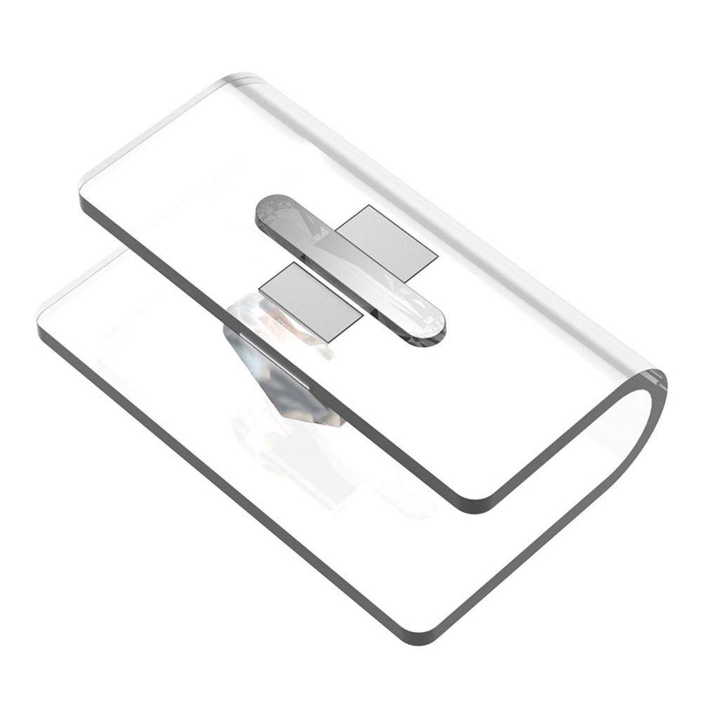 Audio Stand Mount - Transparent Acrylic - Space-Saving Design - Anti-Slip Base for Echo Show 5