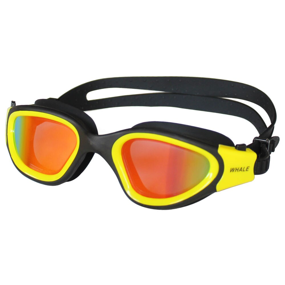 Voksen anti-tåge uv beskyttelseslinse mænd kvinder svømningsbriller vandtæt justerbare silikone svømmebriller i poolen