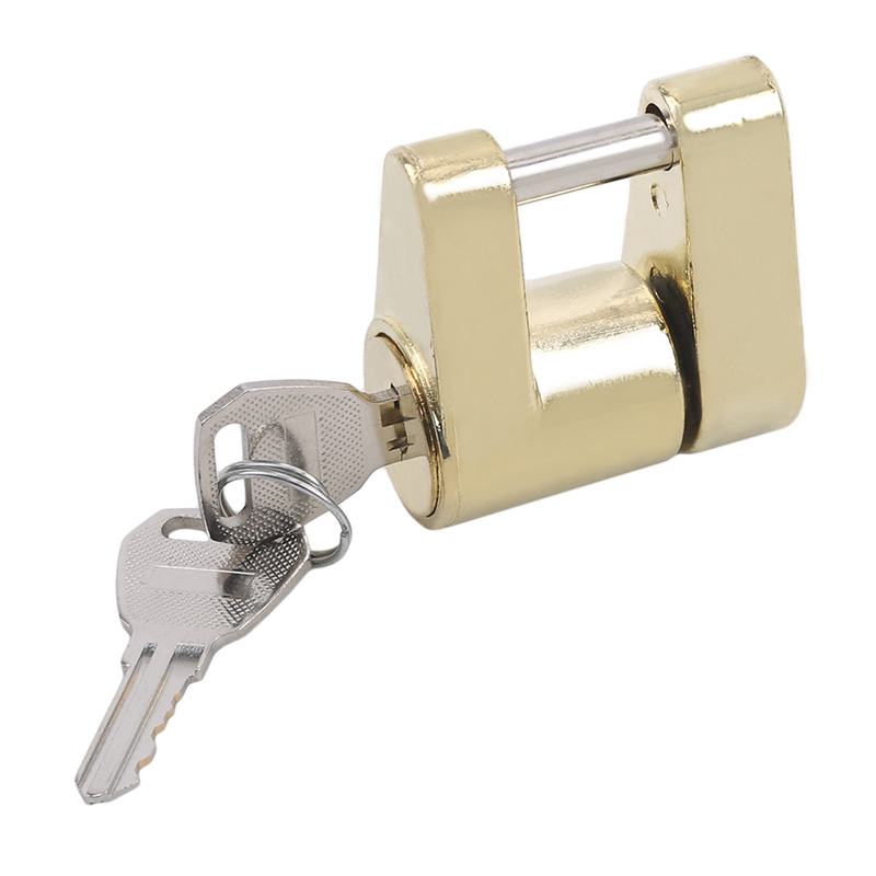 Trailer Coupler Padlock Solid Brass Trailer Locks For Hitch Security Protector Theft Protection Auto Repalcement Parts