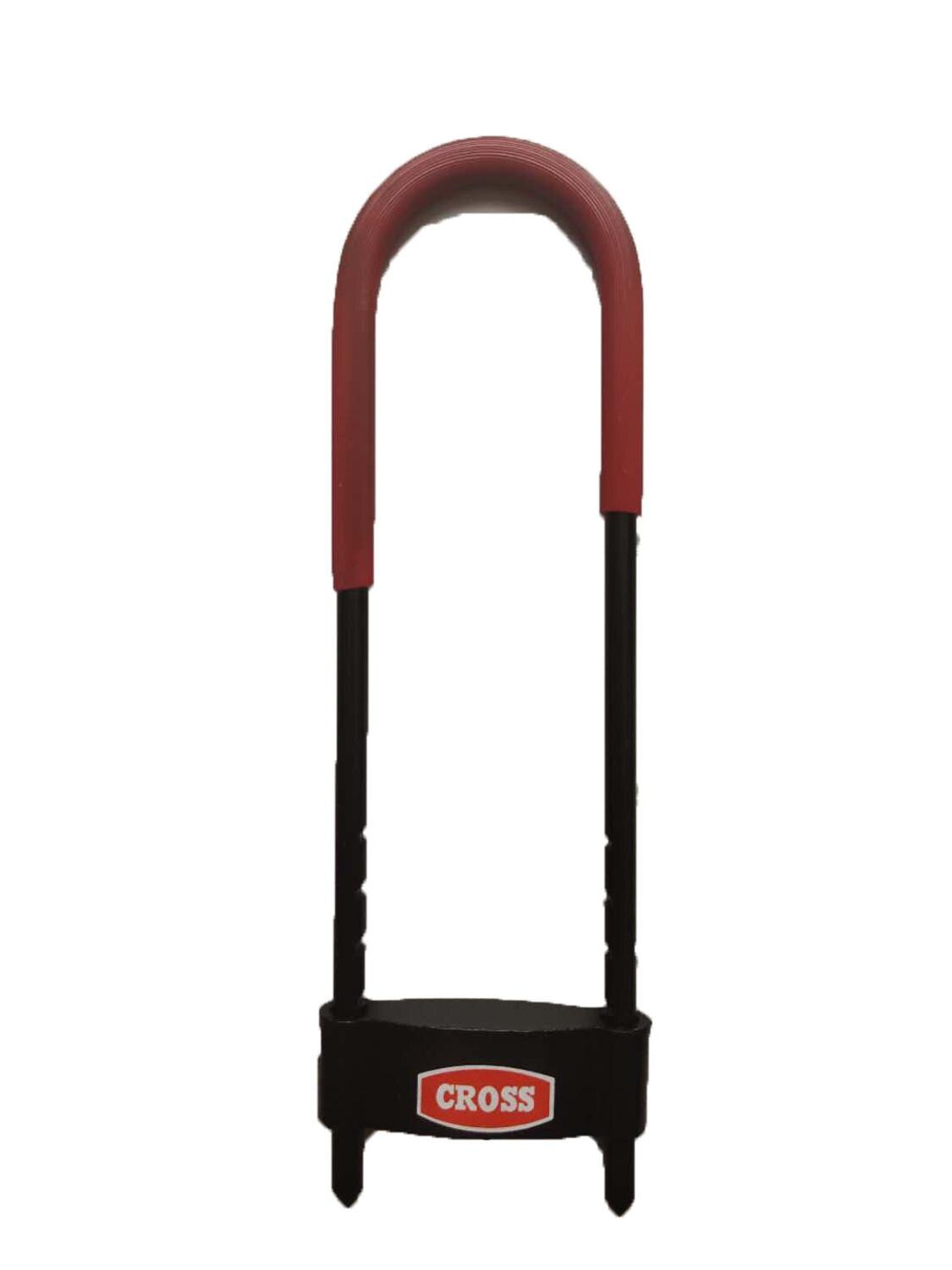 Verrou maître pour serrure réglable en forme de U, verrou en acier laminé, antivol pour vélo, pour maison entrepôt, Garage: Rouge