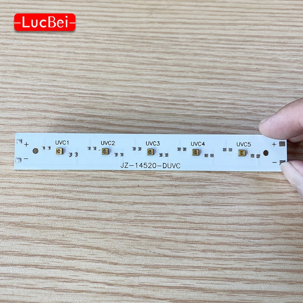 6V 275nm 5W Uvc Led Module Voor Uv Lamp Sterilisator Uvc Diepe Violet Ultraviolet Licht Voor sterilisatie