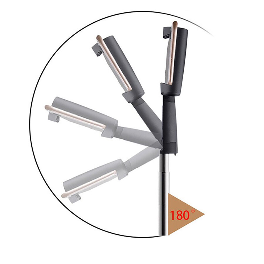 3 in 1 Senza Fili Bluetooth Selfie Bastone per I Telefoni Intelligenti con Treppiede Staffa Pieghevole Portatile Monopiede Tiktok trippa para celular