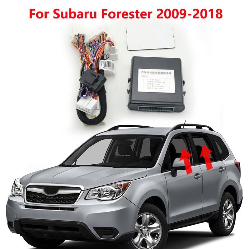 Kit de dispositivo de módulo de elevación de vidrio para coche, cierre automático de ventana, apertura, para Subaru Forester
