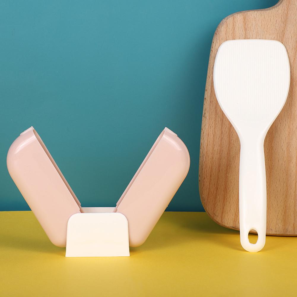 Standing Rice Spoon with Dustproof Detachable Cover Box Kitchen Accessories Kitchen Tools & Gadgets