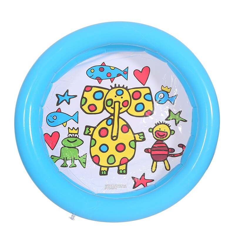 65*65cm Baby swimming Pool inflatable Bath Tub Play Ball Pool with lovely animal printed bottom for Child Water Activities